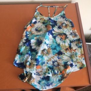 Flower tank top